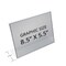 Azar Displays Angled L-Shaped Sign Holder Frame W/ Slant Back Design 8.5''x 5.5''High- Horizontal/Landscape, 10PK 112704-10PK - alternate 2